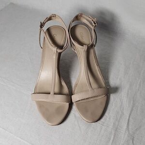 nude Calvin Klein  heels!